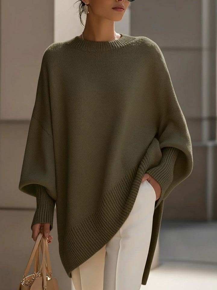 Alina Minimal Luxe Knit Sweater - Elena Harper