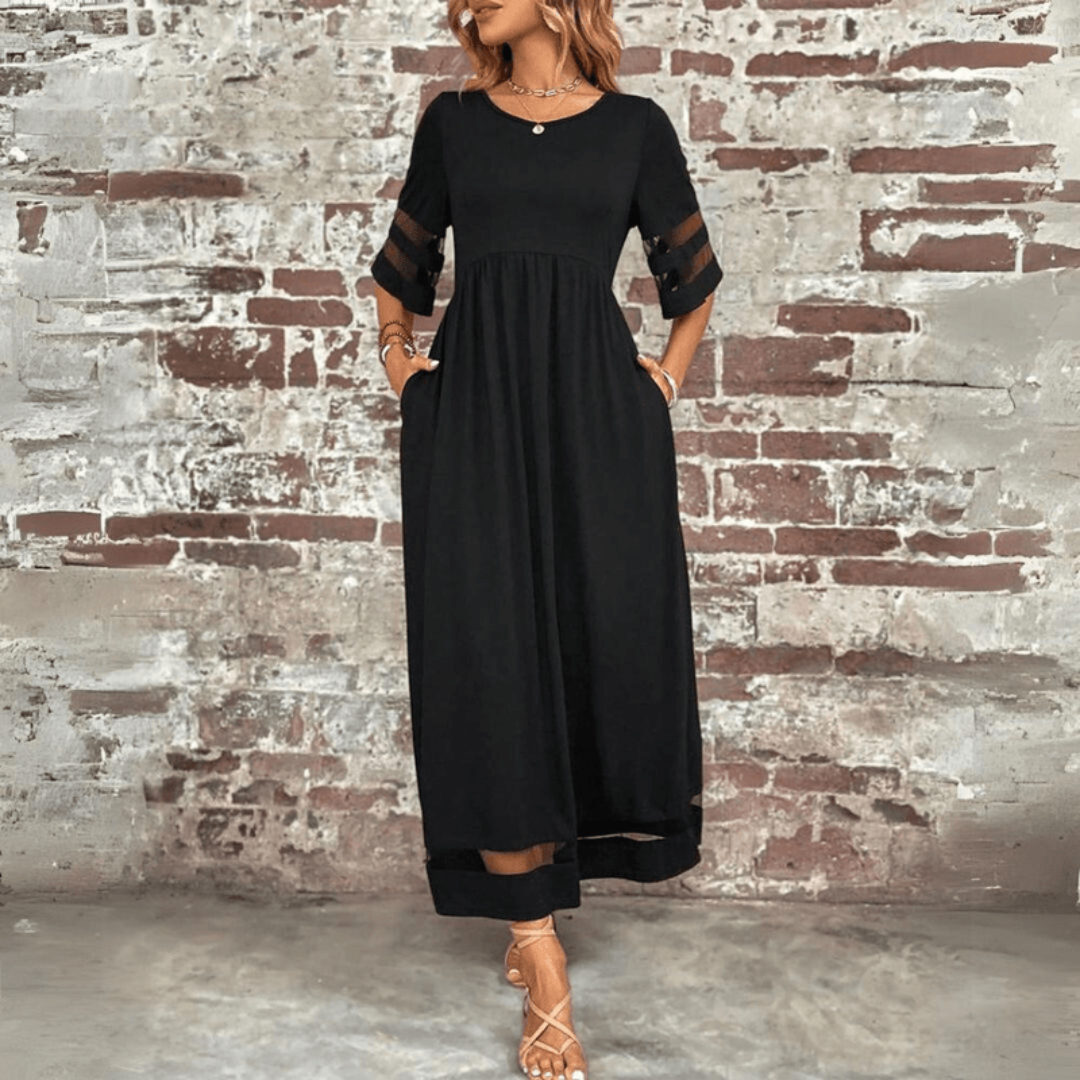 Zora Timeless Elegance Maxi Dress - Elena Harper