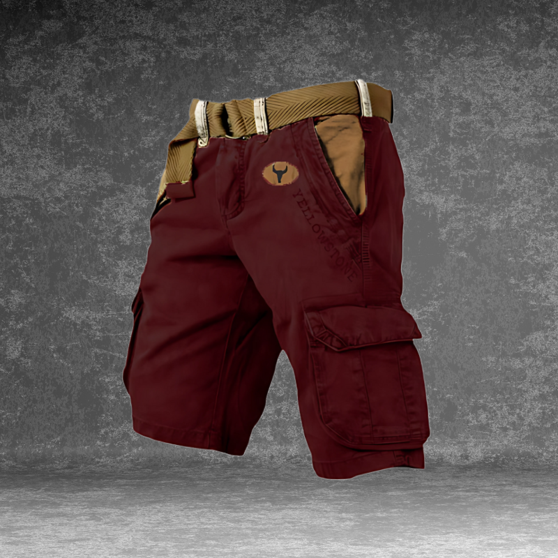 LAURENT MONACO | MEN'S UTILITY CARGO SHORTS
