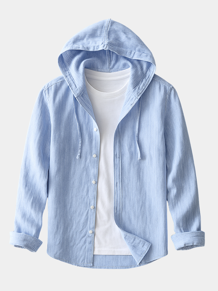 Luxury Shirt with Hood - Elena Harper