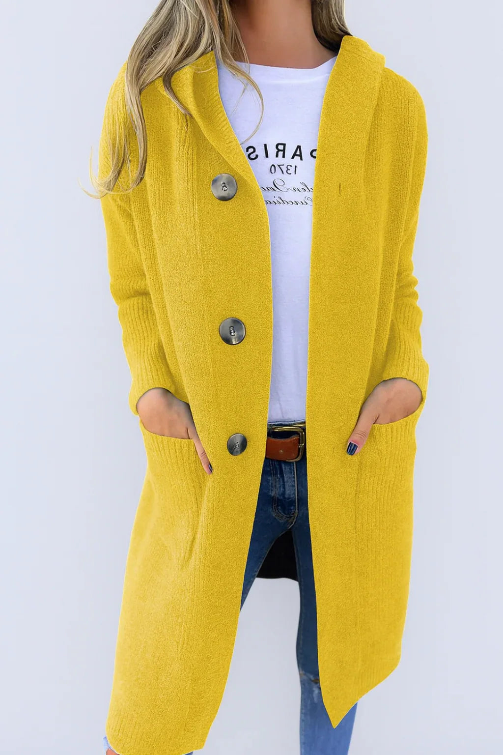 Sola™ | Elegant cardigan with hood