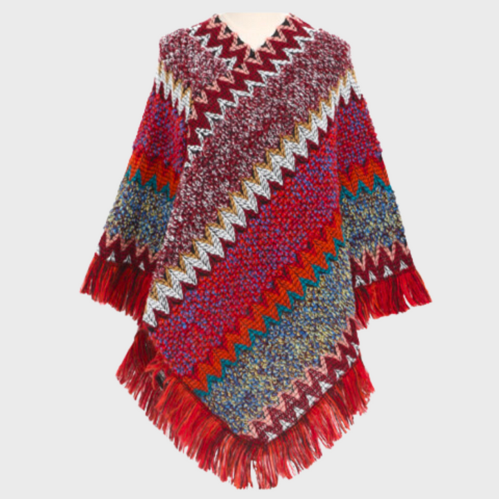 Louisa - Women's Boho-Inspired Poncho