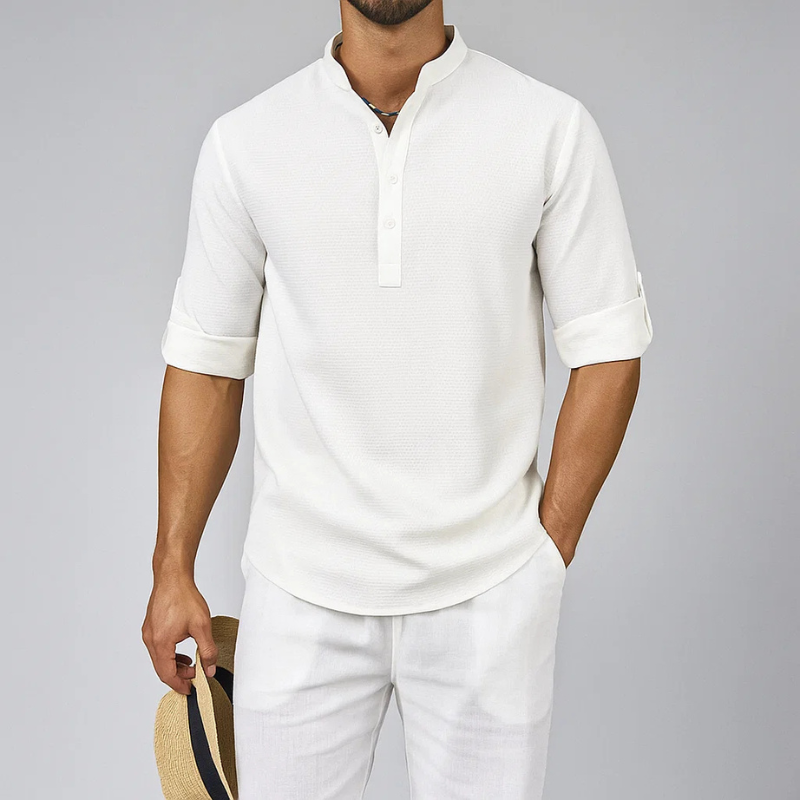 Structured Shirt for Men - Elena Harper