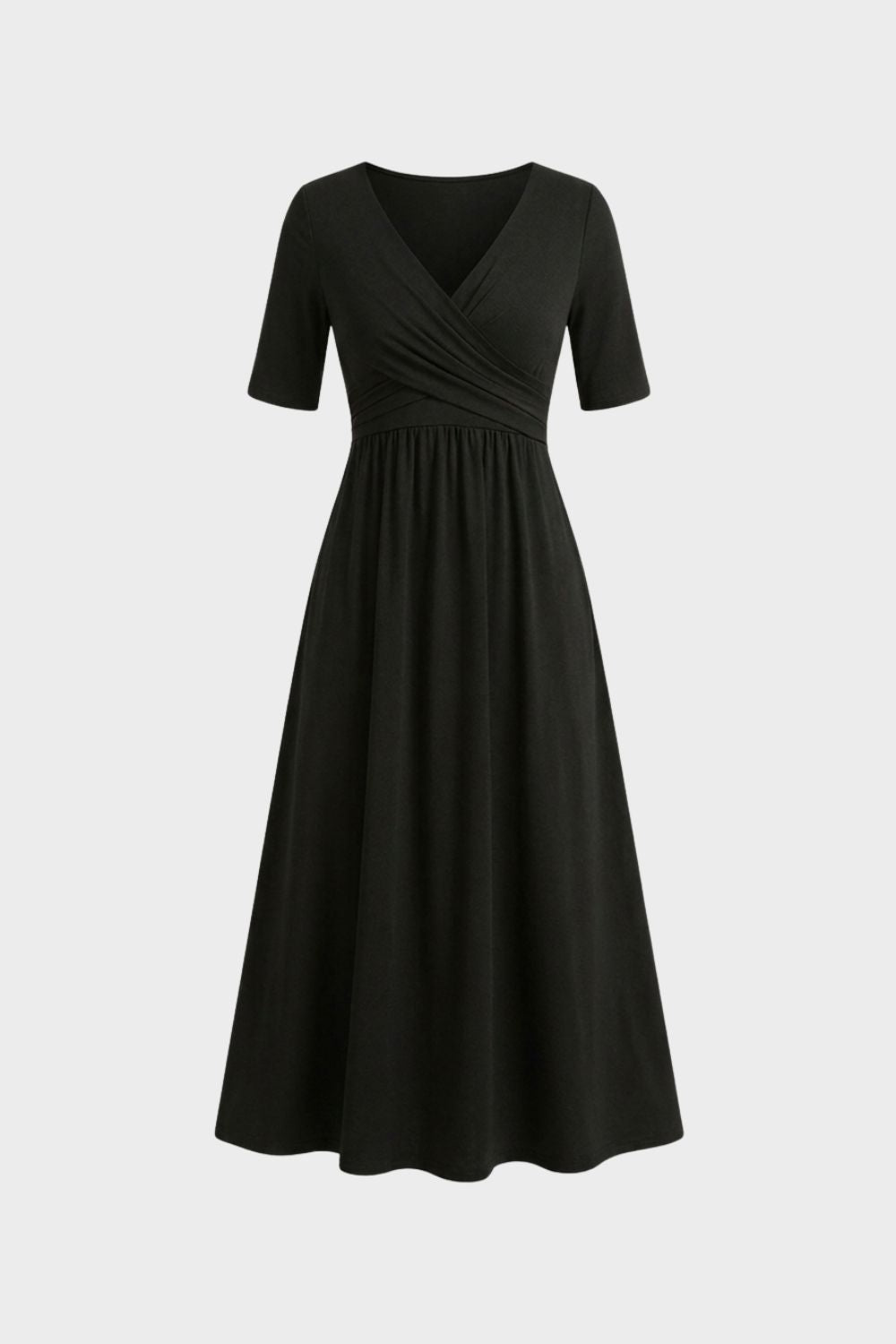 Women’s Wrap Midi Dress | Elegant