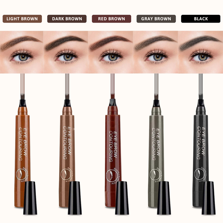 BrowElegance™ – Microblading Eyebrow Pencil, Precise, Natural & Long-Lasting [1 + 1 Free]