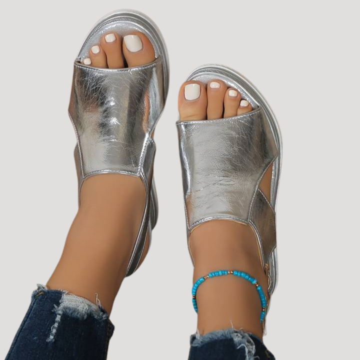 Women's Open-Toe Platform Sandals