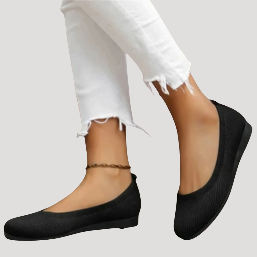 Breathable Mesh Ballet Flats for Women