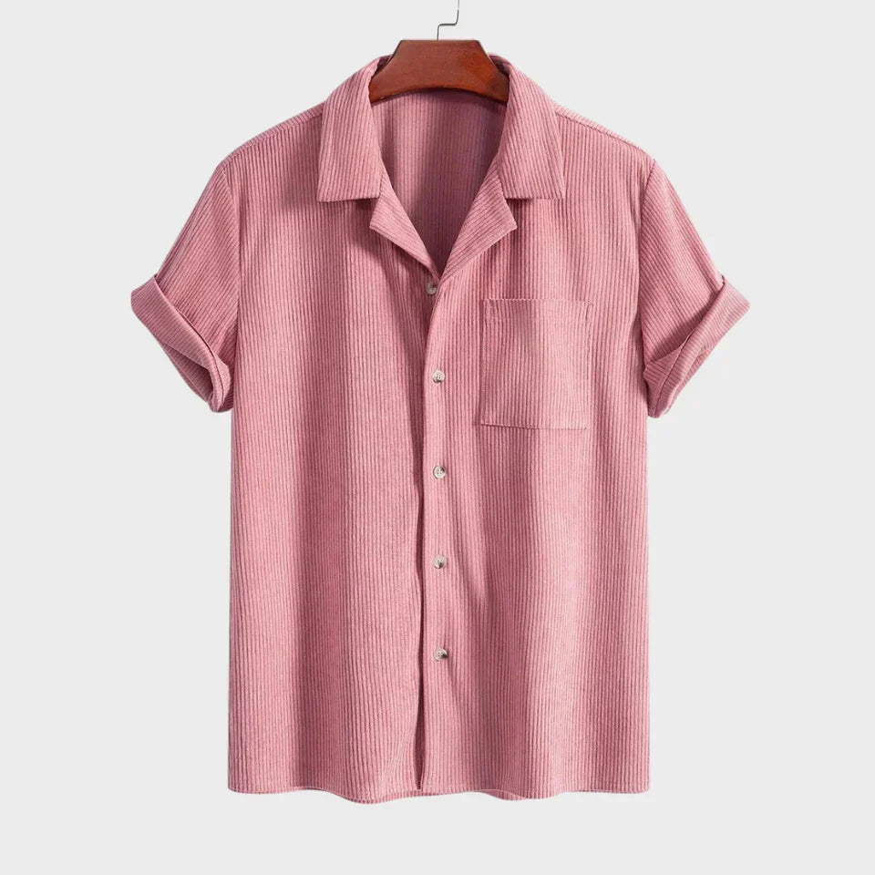 LAURENT MONACO | TEXTURED CUBA SHIRT FOR MEN