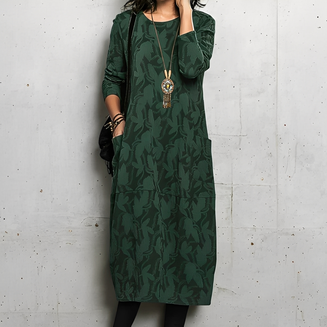 Abdelaine Elegant Winter Dress for Women - Elena Harper