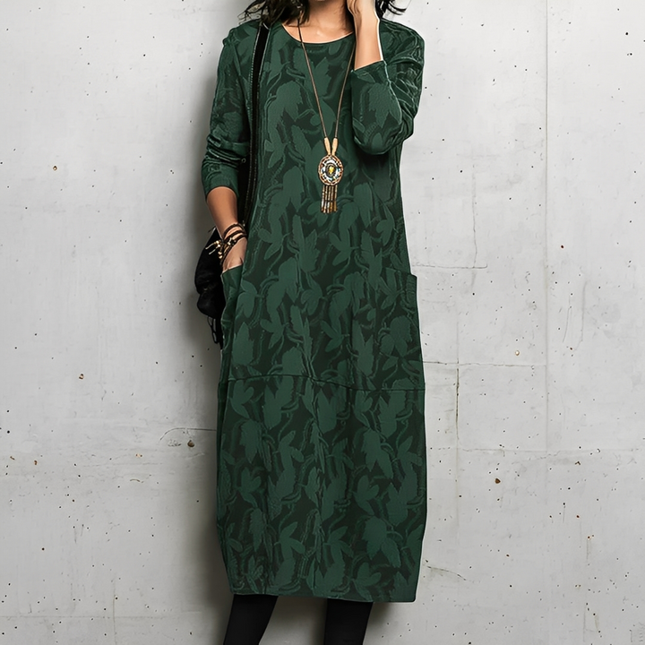 Abdelaine Elegant Winter Dress for Women - Elena Harper