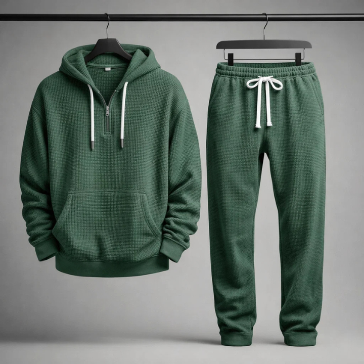 ELENA HARPER™  |  TEXTURED KNIT SET FOR MEN