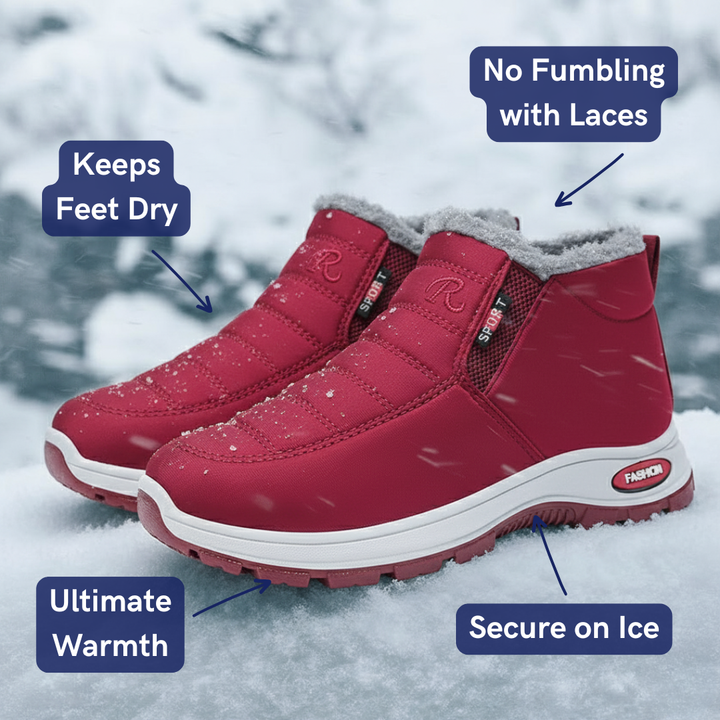 SÍOFRA Slip-Resistant Winter Boots, view 9 - Elena Harper