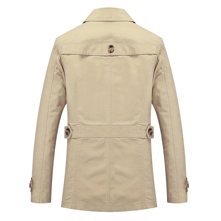 LAURENT MONACO | MODERN TRENCH COAT FOR MEN
