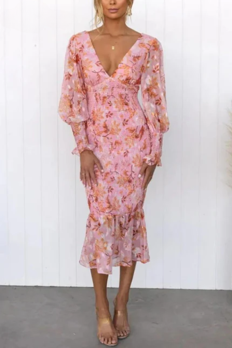 Megan | Floral Dress