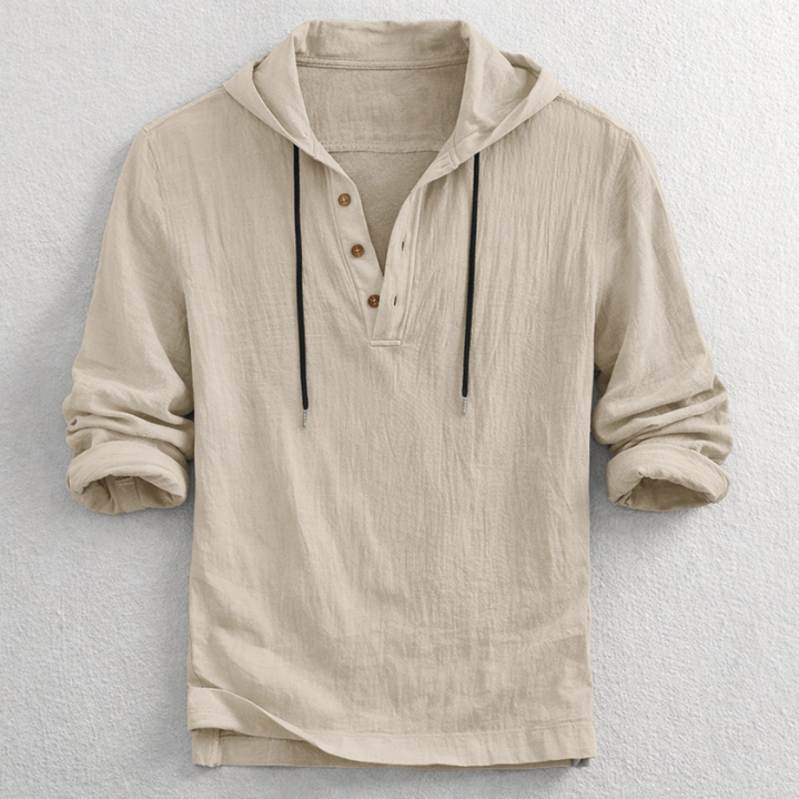 Classic Hooded Shirt for Men - Elena Harper