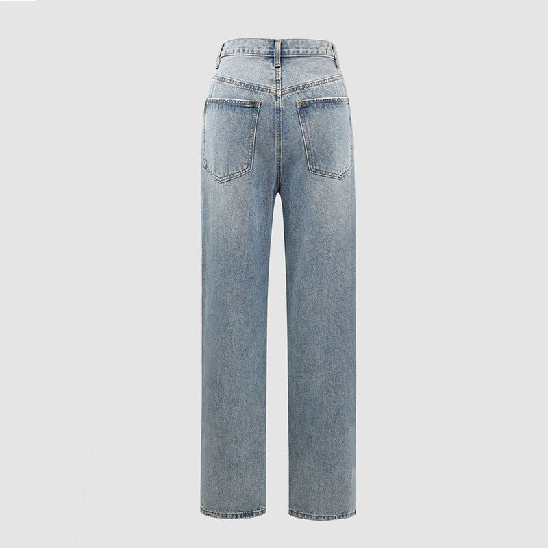 High-Waisted Wide-Leg Jeans – Modern and Elegant Fit