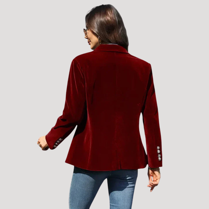 Chic Fitted Women's Blazer