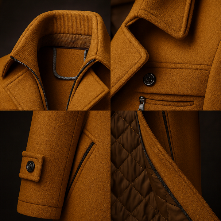 ELENA HARPER™  |  HANDMADE WOOL COAT