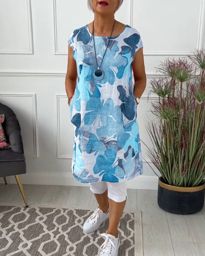 Ingrid Floral Dress Effortless Elegance and Everyday Comfort - Elena Harper