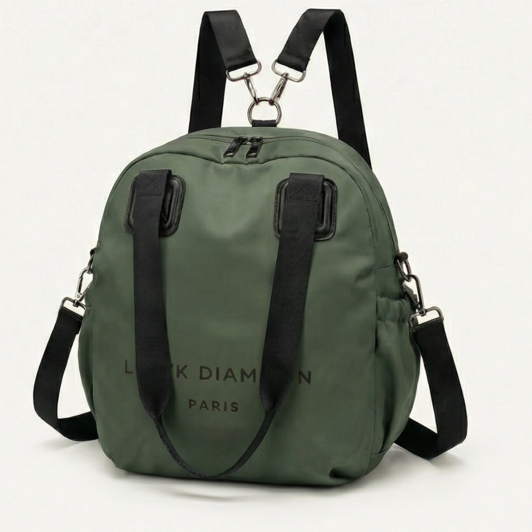 Carryé Women's 3-in-1 Convertible Nylon Backpack - Elena Harper