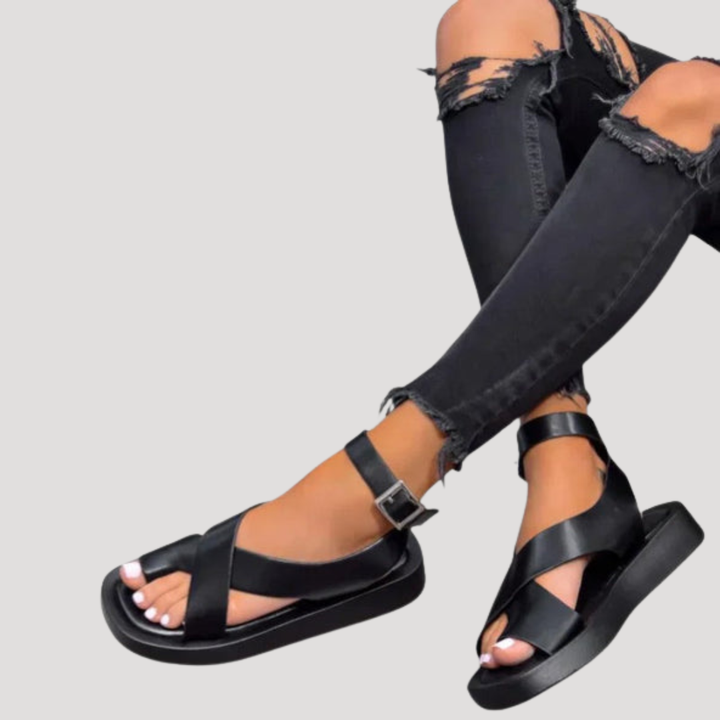 Women's Open Toe Ankle Strap Sandals