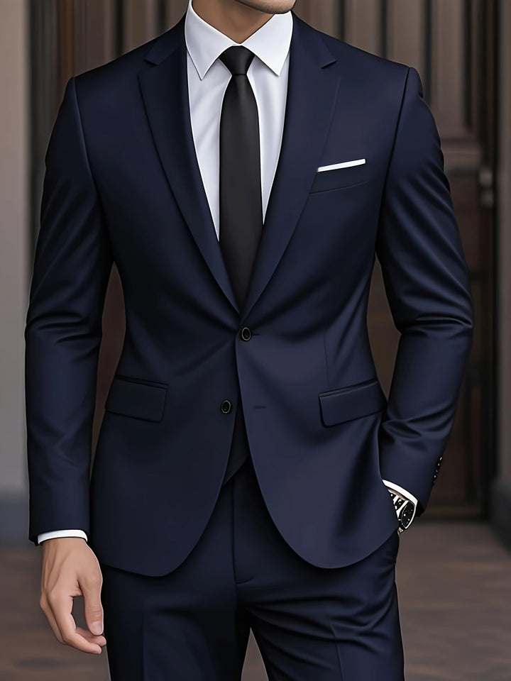 CLASSIC TWO-PIECE MEN'S SUIT