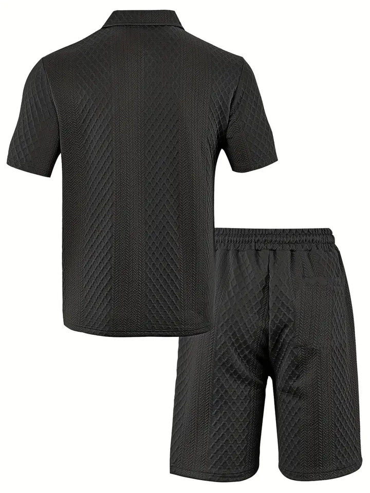 Francisco Summer Polo Shirt Set, view 5 - Elena Harper