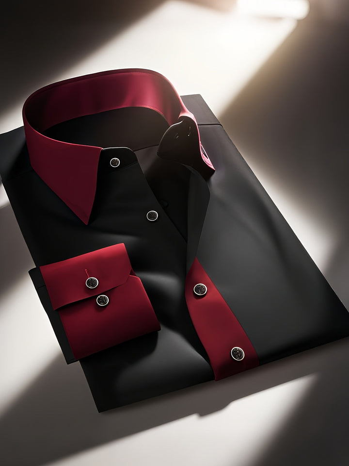 Tayib Long-Sleeve Shirt with Buttons, view 2 - Elena Harper
