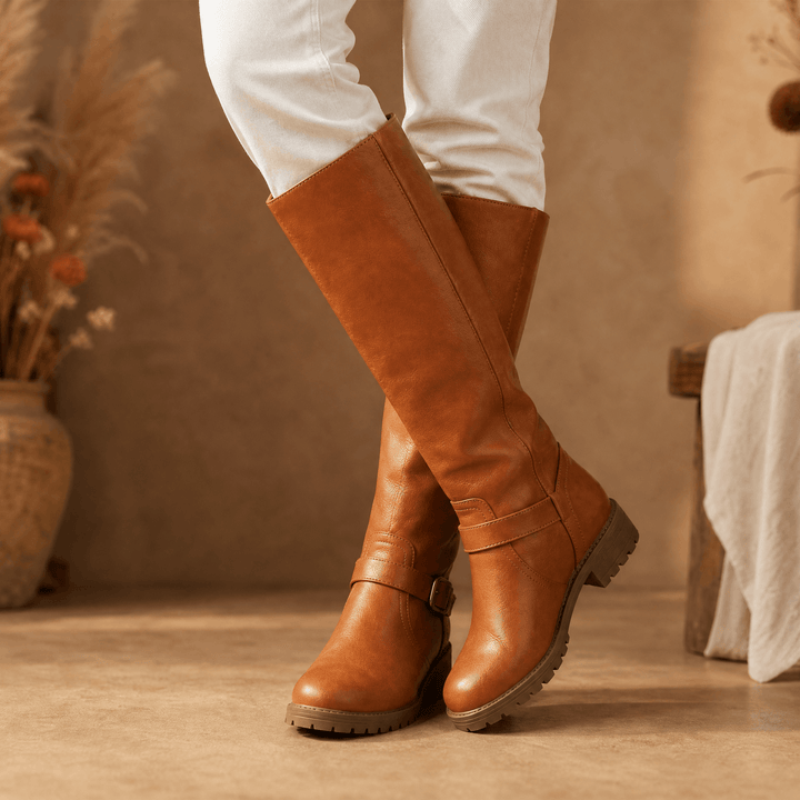 Amelia | Elegant and Robust Women's Knee-High Riding Boots