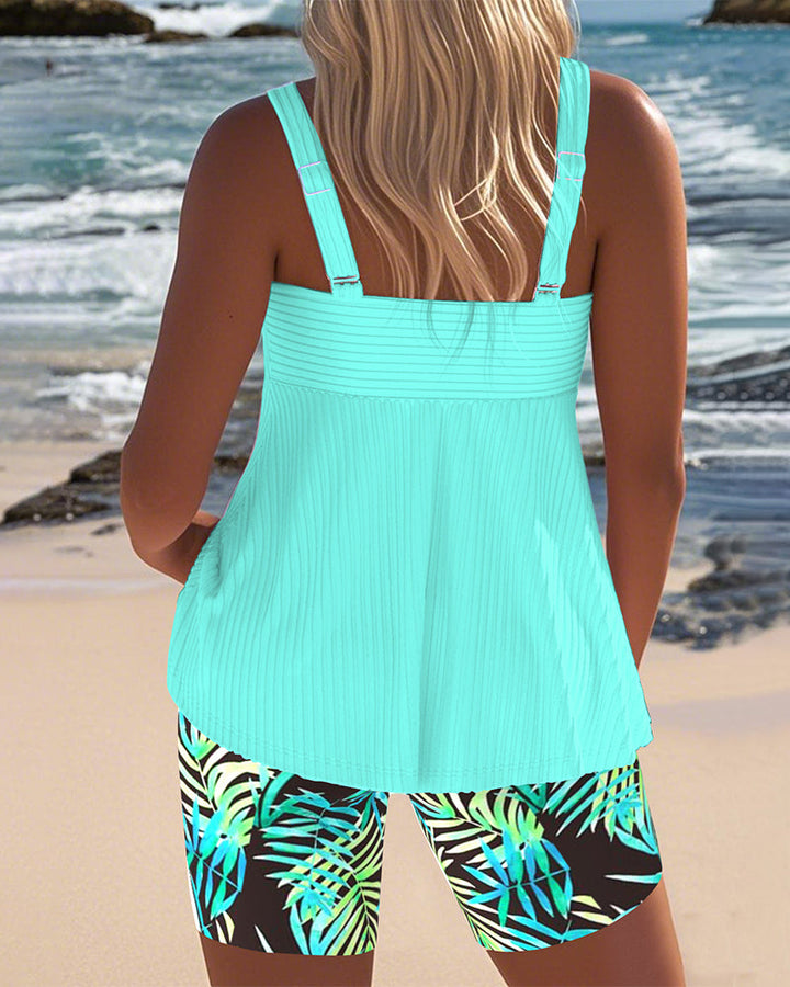 Azmina Colorful Tankini Set - Elena Harper