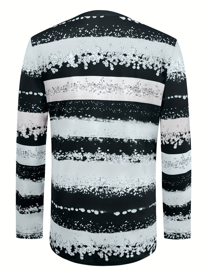Tamilya Casual Striped Long Sleeve Shirt, view 5 - Elena Harper
