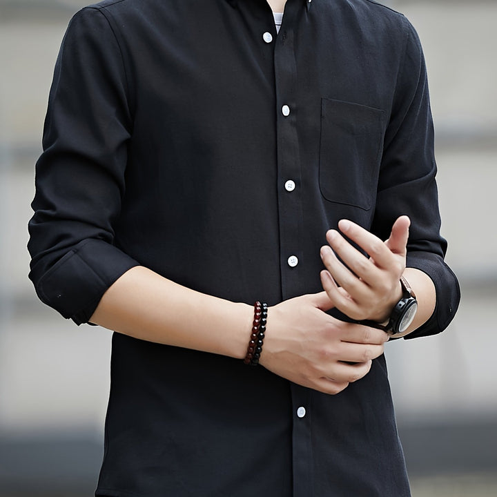 ELENA HARPER™  |  LONG SLEEVE SHIRT FOR MEN