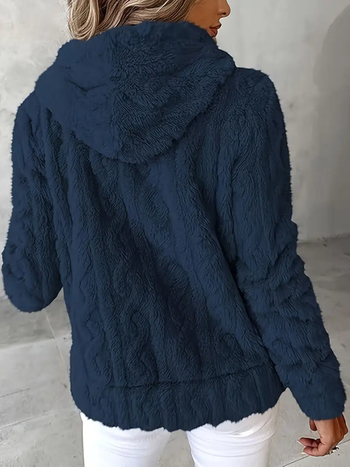 Ganka - Long Sleeve Hoodie with Zipper