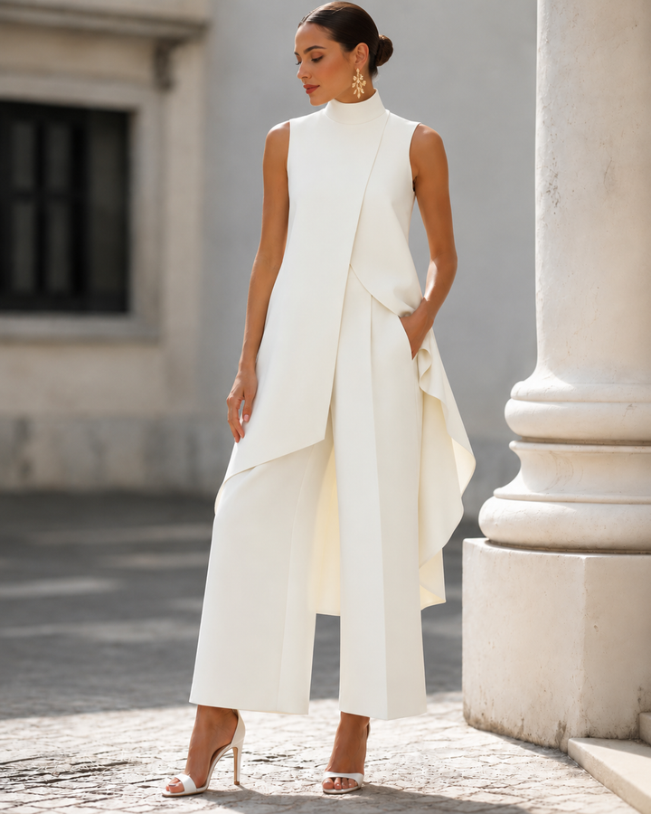 Sara™ | Elegant Jumpsuit with Wide Legs