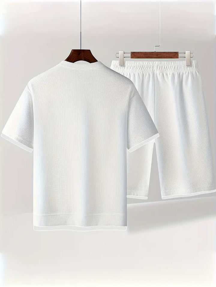 Freire Two-Piece Set with Short Sleeves, view 10 - Elena Harper