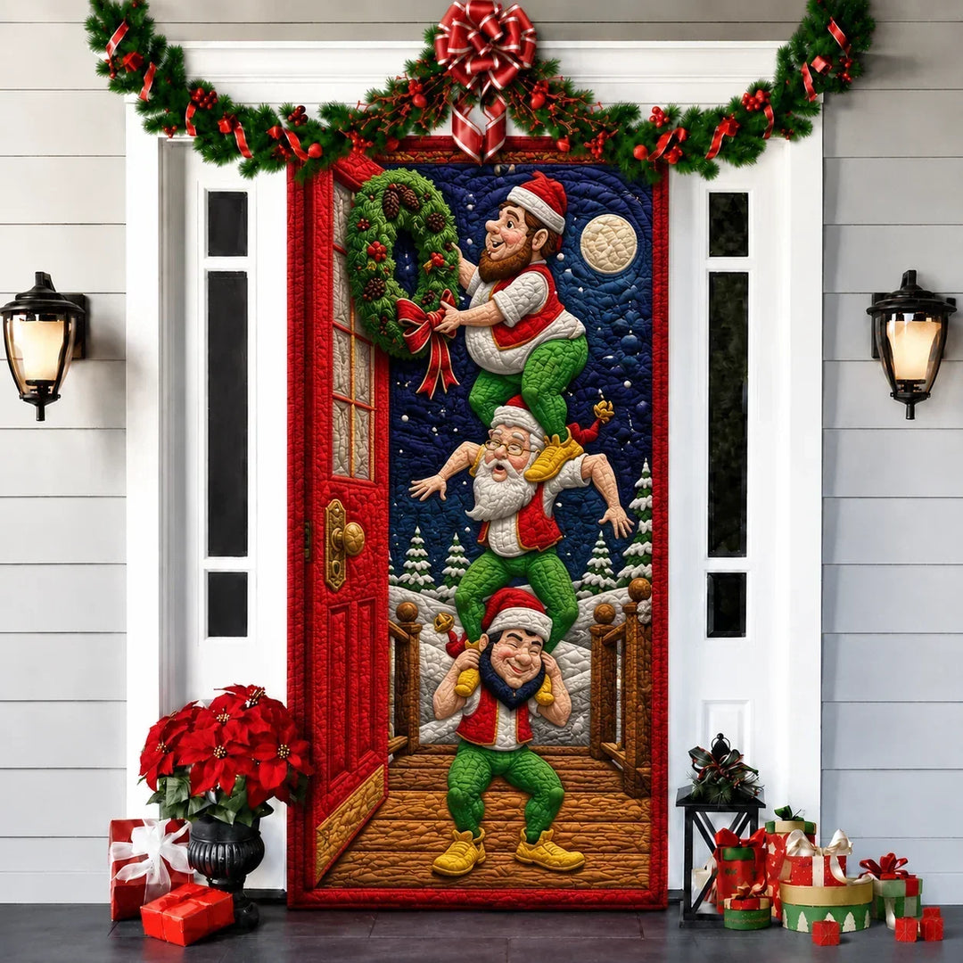 Doorlight Printed 3D-Effect Christmas Door Cover - Elena Harper