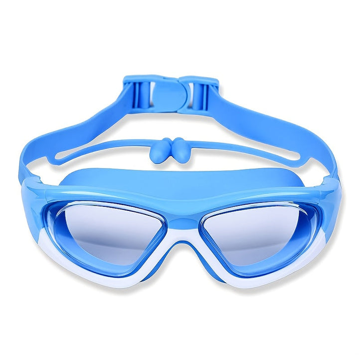 Kids Swim Goggles with Large Frame for Clear & Comfortable Fun