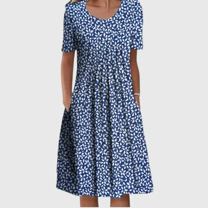 Acy Elegant Dress that Covers the Stomach - Elena Harper