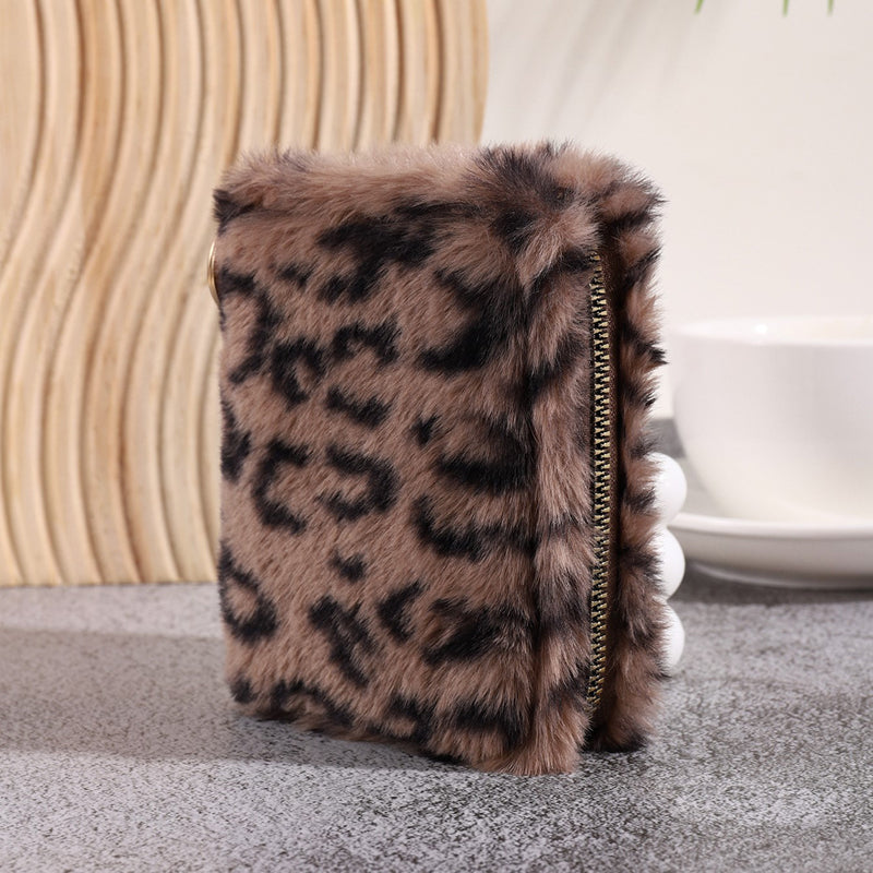 Vintage Leopard Print Wallet