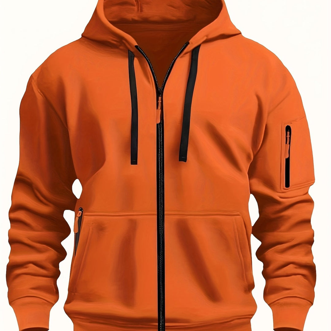 Men's Zip-Up Hoodie | Casual & Comfortable Everyday Outerwear