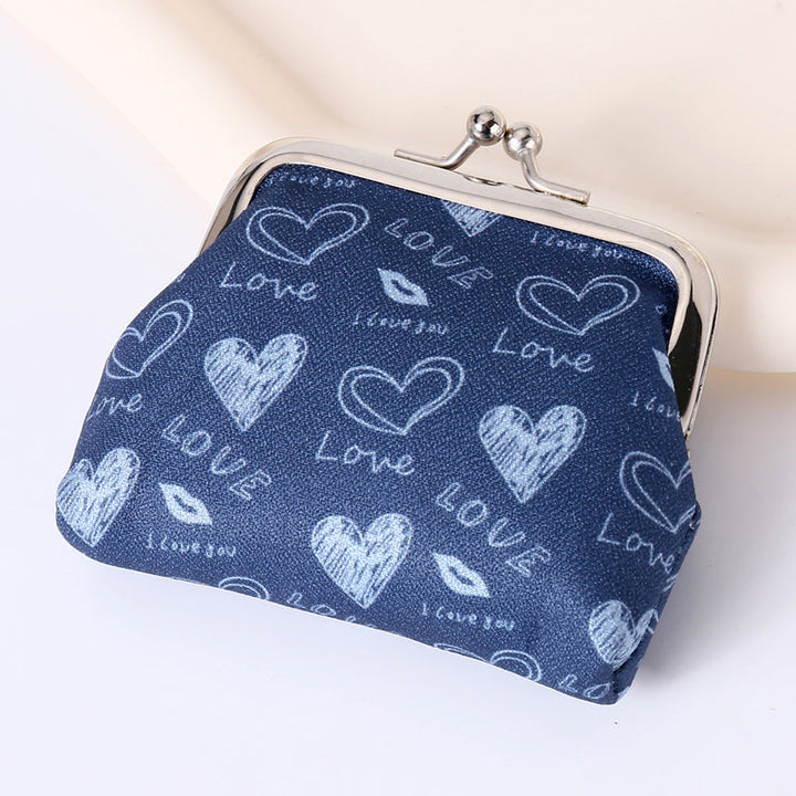 Heart Printed Wallet