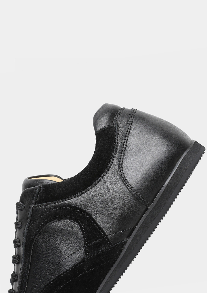 Retro Hybrid Suede Leather Runner
