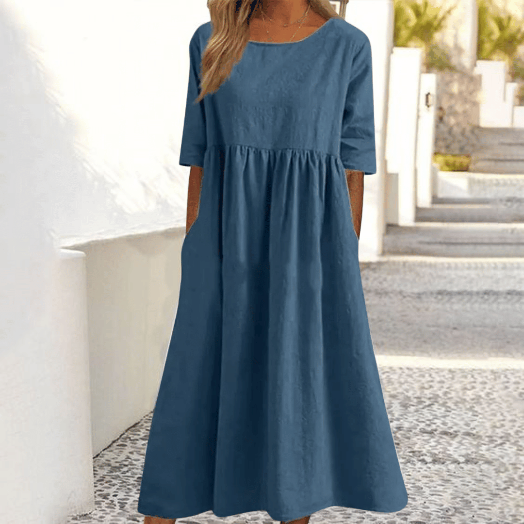 Caitlin Handmade Tummy Covering Dress - Elena Harper