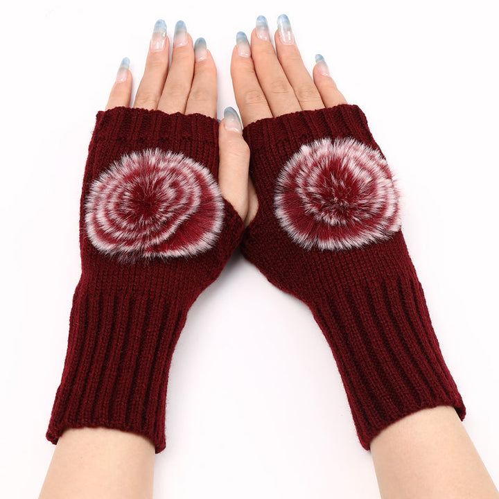 Warm Solid Color Gloves