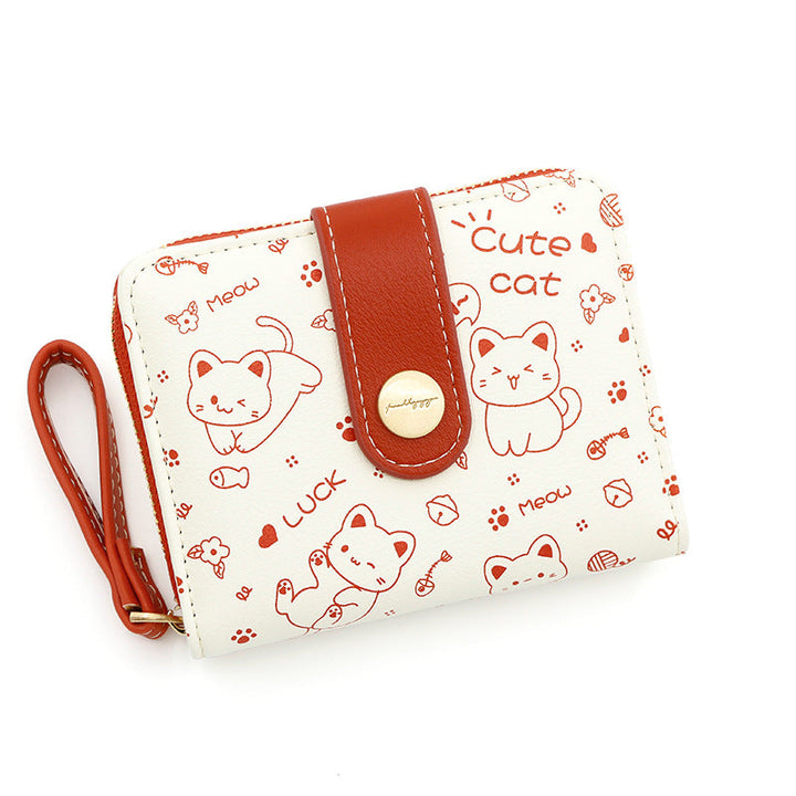 Cat Print Wallet