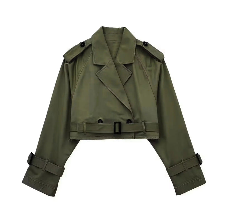 Yara - Stylish Short Trench Coat