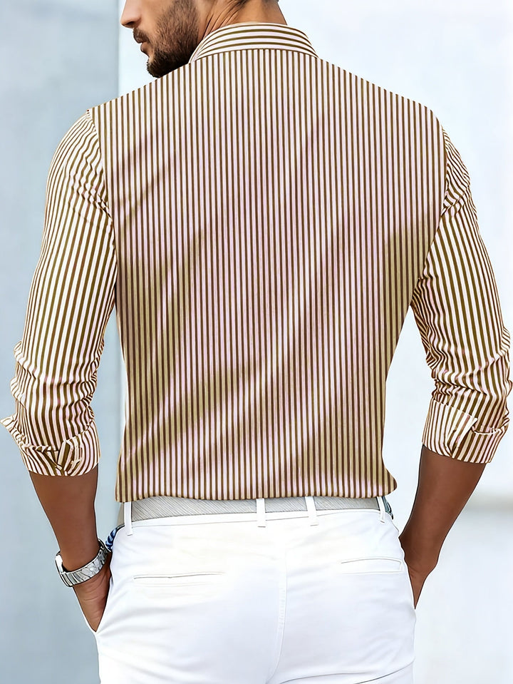 ELENA HARPER™  |  VINTAGE STRIPED SHIRT FOR MEN