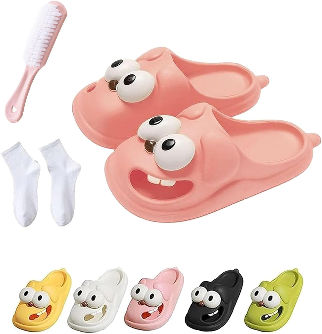 SoleJoy ComfortFlex Slippers Playful Design, Soft and Cosy Comfort, view 6 - Elena Harper