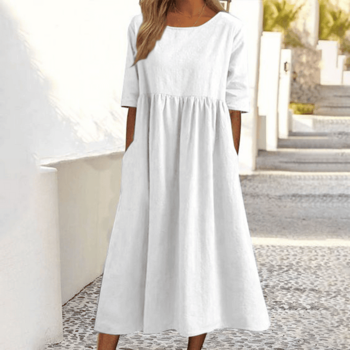 Caitlin Handmade Tummy Covering Dress - Elena Harper
