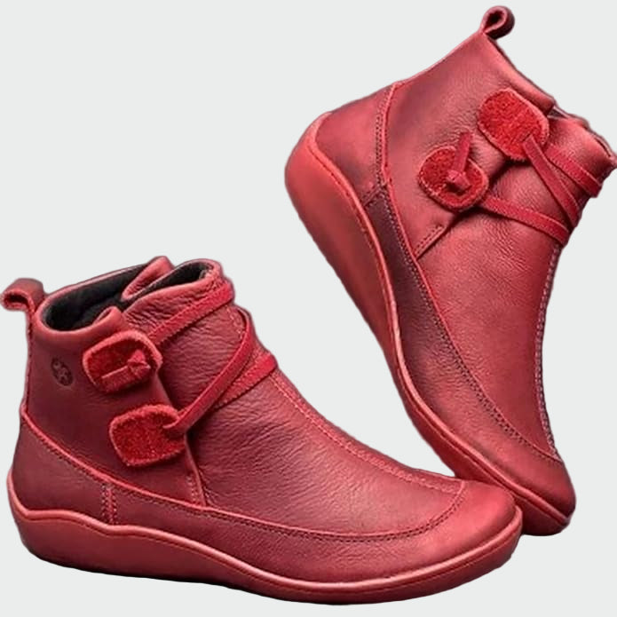 Premium Orthopaedic Leather Ankle Boots